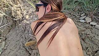 Fucked By Huge Cock On Italian Nude Beach Part 2