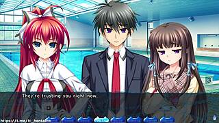 Inyouchuu Insects of Insemination Part 46 Sui Route Help Scene