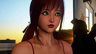 In deviant anomalies part 23, the slave girl gets her big tits teased in the bathroom