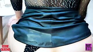 Busty Latin Fucks Sugar Daddy On Balcony