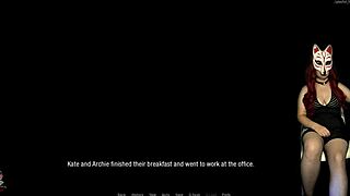 Wow, kate gets wild in hentai office threesome action!