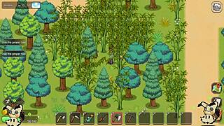 wanna see big tits in hentai village barn scene?