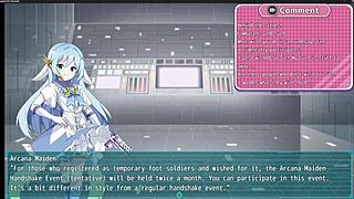 Magical girl gets bound and played with toys