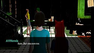 Why does the family get erotic in My New Family 241 hentai?