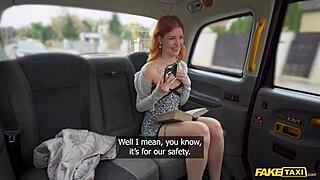 fake taxi - petite 18+ redhead squirtin’ on huge dick, german babe flashin’ public, hard fast fuckin’