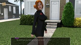 Master Commands in Erotic 3D Cartoon Scene