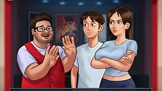 What adventures await in Summertime Saga part one ninety-one?