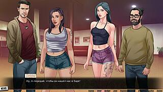 Cartoon Slut with Big Tits in Hardcore Gameplay Action