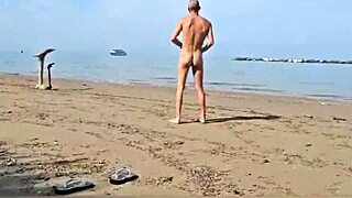 Fucked By Huge Cock On Italian Nude Beach Part 2