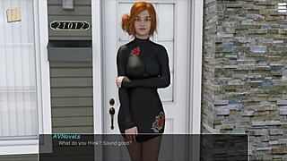 Master Commands in Erotic 3D Cartoon Scene