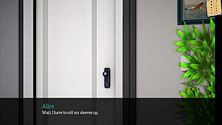 my new family 287: erotic anime with milf and redhead 😍