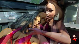 Anna's exciting affection in catwalk playthrough episode 54