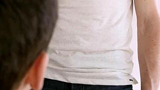 gayroom's max woods and logan stone ditch the tv for some anal assfucking fun