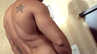 Hunky Gay Fucks Fleshlight Intensely