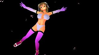 Scenes from girl b hero featuring nathifa in part 5.