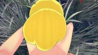 Tinker Bell grown up, so I bang her while another fairy watches!