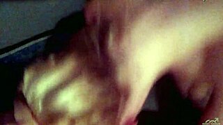 stepdaughter gives amazing blowjob, taking two loads in her mouth with ease