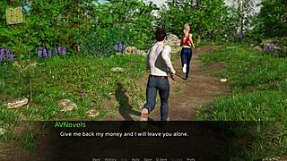 I nursed back to pleasure in this anime game episode 189.