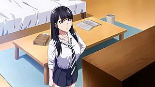 this gal hangs around all the time in anime hentai