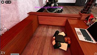 Cheating Roblox Girl Takes BBC!