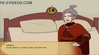 Four Elements Trainer Book 4 Love Part 42 - Experienced Pussy in Anime Hentai Cartoon Game with Double Vaginal Action