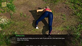 I nursed back to pleasure in this anime game episode 189.