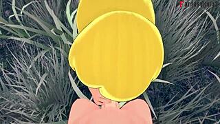 Tinker Bell grown up, so I bang her while another fairy watches!