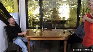 Boris Schwarz creampies horny milf's pussy twice