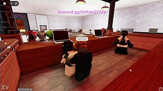 Cheating Roblox Girl Takes BBC!