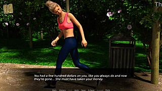 I nursed back to pleasure in this anime game episode 189.