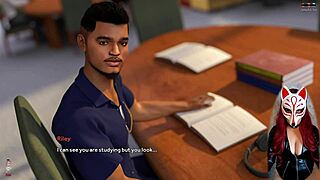 Sexy college student in white stockings takes bold steps of debauchery in public