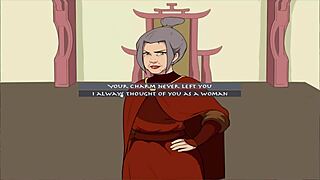 Four Elements Trainer Book 4 Love Part 42 - Experienced Pussy in Anime Hentai Cartoon Game with Double Vaginal Action