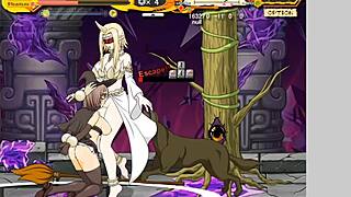 Witch Girl Corruption Mod in Anime Game