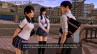 continuing the story in academy 165 with hentai elements