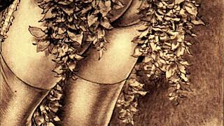 provocative vintage erotic drawings of hentai anime cartoons from retro times