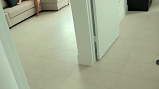 Horny Roommate Caught Watching Porn, Can't Resist My Cock