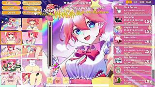 Magical Girl Clicker Gameplay Gallery