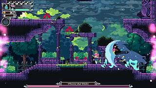 Check out this hentai game episode with giant boobs crushing the boss