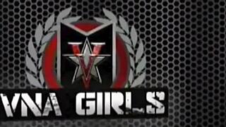 Latina Stassi devours Alex's huge cock then gets facial