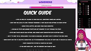 vtuber lewdneko dives into harem hotel game play