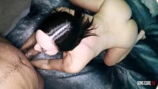 alyssia vera gets fucked hard with spit on pussy and dick