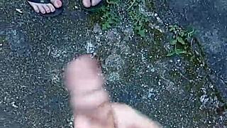 damn! hot brazilian pornstar sucks big cock in backyard!