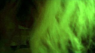 Sexy hot blonde beauty shares steamy smoke moment with partner during hardcore blowjob