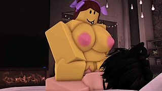 Noob slut in a bikini gets pounded by a femboy in wild action.
