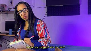 Stepmom with big tits wants to get pregnant and seduces stepson to fill her pussy