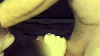 Neighbor Girl Rides Daddy Hard in Wet Cowgirl Action!