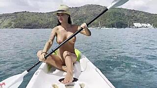Why Does Monika Fox Squirt on a Kayak?