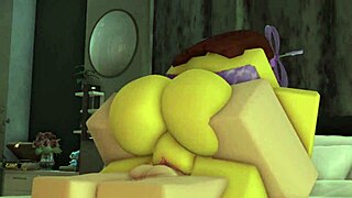 Noob slut in a bikini gets pounded by a femboy in wild action.