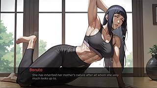 Play Hinata and Himawari’s family bonding game with sexy outcomes