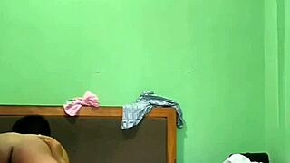 hot indian couple in hotel room intimate session